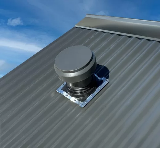 Alpine Compact Roof Vent Galvanised Steel 150mm